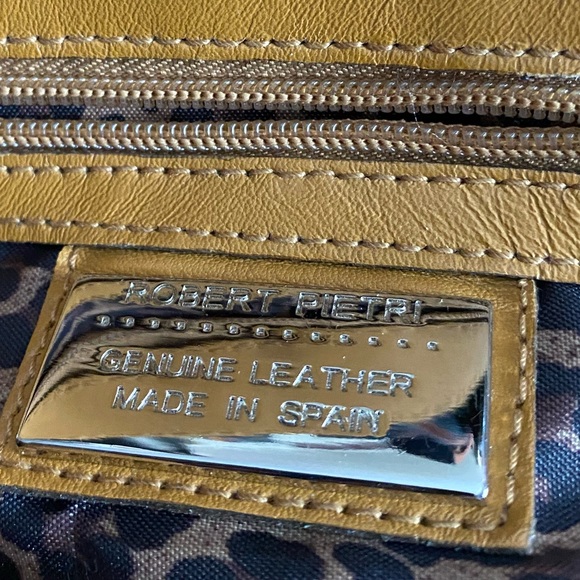 Robert Pietri monogramed handbag NWOT - Picture 4 of 12